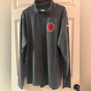 Gray Long Sleeve Men's Shirt